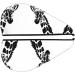 Super Absorbent Black & White Giraffe Dry Hair Cap for Women | Quick-Dry Elastic Wrap for Long Thick Hair - Buy Online on GoSupps.com