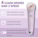 SUNMAY Electric Facial Cleansing Brush - Rechargeable Face Scrubber | IPX7 Waterproof & 4 Modes | Exfoliating and Massaging Brush Heads - Buy Online on GoSupps.com