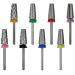C & I 5 in 1 Tapered Shape Nail Drill Bit XF - Professional Cross Teeth Edition for Nail Manicure Machine - Buy Online on GoSupps.com