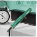 Mini Hair Straightener LED Display, Adjustable Temp 1/2 Inch Flat Iron - Tourmaline Titanium, Dual Voltage, Auto Shut Off - Green - Buy Online on GoSupps.com