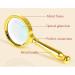 Professional Handheld Reading Magnifier - Crystal Clear Glass Lens for Book Newspaper Maps Reading Classroom Science Insect &Hobby Observation Great for Seniors and Kids Full of Stars - Buy Online on GoSupps.com