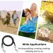 10ft (3m) Dog Tie Out Cable Dog Leads Pet Tie Out CableTie Out Cable for Dogs Outdoor Camping Picnic Strong Pet Safety Rope(10ft (3m) - Buy Online on GoSupps.com