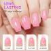 Professional Gel Nail Glue UV - 6 in 1 Strong Adhesive for Nail Tips | Pink Jelly Gel Polish Base Coat Free | Ideal for Salon & DIY Press On Nails - Buy Online on GoSupps.com