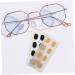 Healeeved 240 Pairs Anti-Slip EVA Sponge Nose Pads for Glasses - Soft Slipproof Comfort | Compatible with Sunglasses - 3 Pack (1x0.6x1 cm) - Buy Online on GoSupps.com