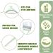 Eyelash Comb & Curler Set - 3 Pcs Metal Teeth Mascara Applicator & Eyebrow Brush - Perfect Eye Lash Tool in Light Green - Buy Online on GoSupps.com