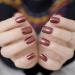 CoolNail Red Wine Square Full Cover False Nails | DIY Salon Quality Artificial Nails for International Shipping - Buy Online on GoSupps.com