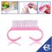 EuroXanty Nail Brush Set | 2-Piece Hand Brush Set for Nails Body & Pets | Large & Small Bathing Brushes | Violet Color - Buy Online on GoSupps.com