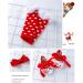 Winmany Newborn Baby Girls Christmas Romper Tutu Dress Outfit Set 3-6 Months - Buy Online on GoSupps.com