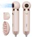 Yiiho Ionic Hair Dryer – Professional Hair Blow Dryer with Dual Ionic Technology – Powerful 1800W Plasma Hair Dryer with 3 Intelligent Heating Modes – Fast Drying Blow Dryer – No Hair Damage (Pink)