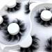 Fluffy 3D Faux Mink Lashes 25mm Long Natural Look False Eyelashes - 5 Pairs - Buy Online on GoSupps.com