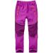 Toomett Boys Snow Waterproof Hiking Pants,Girls Kids ski Outdoor Fleece-Lined Soft Shell Insulated Winter Pants,1510,Rose-3XL(18 Years)