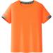 Doomiva Kids Boys Compression Shirt Orange | Quick Dry Sports Tee for Running Basketball | Short Sleeve, Size 11-12 Years - Buy Online on GoSupps.com