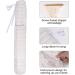 OWOZOI Long Hot Water Bottle 72cm - Soft Furry Cover with Hand Pocket & Strap | Full Body Wrap for Pain Relief & Bed Warmth - Cream - Buy Online on GoSupps.com