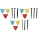 Height-Adjustable Golf Tees Set | Golf Ball Position Marking & Training Accessories for Improved Performance - Buy Online on GoSupps.com