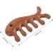 Magiclulu 3-St Fish Massage Comb - Comfortable Jade Wooden Hair Tool for Women | Face Massage & Grooming Comb - Buy Online on GoSupps.com