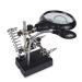 Multifunctional Led Auxiliary Clip Magnifying Glass Desktop Magnifying Glass Made in China