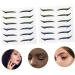 Angoily 24 Pairs Glitter Eyeliner Invisible Eye Line Strips Bling Stickers Eye Skin Sticker Miss Tool Flash - Buy Online on GoSupps.com