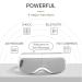 Real Relax Eye Massager with Heating & Bluetooth - Relief for Eye Strain Dark Circles and Dry Eyes | Perfect Birthday Gift (Grey - Buy Online on GoSupps.com