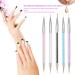 Anself Nail Art Brush Set for Acrylic Nails | Professional Nail Design Tools with Nylon Fibers | Perfect for Manicure - Buy Online on GoSupps.com
