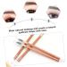 CANIGHT 2pcs Double Ended Eyebrow Pencil with Brush Women Brow Pencil Dark Brown Eyebrow Pencils Wood - Buy Online on GoSupps.com