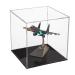 A+ DESIGN Clear Acrylic Display Case Assemble Collectibles Box Alternative Glass Case for Display Action Figures Home Storage & Organizing Toys (9x9x9 inch 23x23x23 cm)