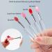 Buy 3pcs Multicolor Silicone Lip Brush Set | Reusable Makeup Applicator with Transparent Handles | Portable Beauty Tool for Lips & Eyes - International Shipping Available - Buy Online on GoSupps.com