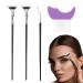 Uhngw Eye Liner Makeup Brush Eye Lash Makeup Beauty Tools | Angled Eyeliner Brush Blending Brushes Lash Wand Brush Eye Makeup Tool Beauty Cosmetic Tool