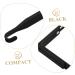 Hohopeti Bag Hanger Hook 4pcs Metal Cabinet Hooks Coat Rack Hooks Hangers Rustic Hooks Hanging Organizer On The Door Mirror 8.00X7.00X1.20CM Black - Buy Online on GoSupps.com