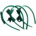 AYNKH 3 Pieces School Bows Headbands Alice Bands Girls Uniform Colours Ribbon Bow Set Hair Accessories Birthday Gift Green - Buy Online on GoSupps.com