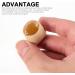 Healvian 16 Pcs Silicone Toe Protectors - Toe Tubes for Rubbing, Ingrown Toenails, Corns - Soft Toe Sleeves for Toes and Fingers - Light Yellow - Buy Online on GoSupps.com