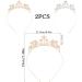 2 Pieces Star Hair Bands Gold and Silver Star Christmas Hairband for Festival Accessories Cute Rhinestone Hairbands Shinny Crystal Party Headpiece Crown Wedding Hair Accessories (B) - Buy Online on GoSupps.com