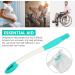 Brrnoo Toilet Aids For Wiping Long Reach Comfort Wipe -- 15.7inch Wipe Assist Tool Bathroom Wipe Assistance Bottom Buddy Ideal Daily Living Bathroom Toilet Aids Tools - Buy Online on GoSupps.com