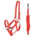 PFIFF 102931 Halter and Rope Set Plastic Halter Lead Rope Red Cob Cob Red