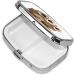 Funny Owl Pill Box | 2 Compartment Travel Organizer | Cute Small Pill Case for Pocket & Purse | Great Gift Idea - Buy Online on GoSupps.com