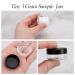 3g Cosmetic Sample Jars with Lids - 50pcs Empty Makeup Containers BPA-Free Black - 50 Count - Buy Online on GoSupps.com