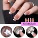 Double Sided Clear Silicone Jelly Stamper for French Tip Nails - Nail Art Manicure Tool - Buy Online on GoSupps.com