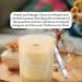 Large Peach Mango Tropical Citrus Candle - Natural Soy Aromatherapy Jar - Long Lasting 10.6 oz Fresh Summer Scent for Home - Perfect Gift for Men & Women - Buy Online on GoSupps.com