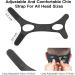 Neomen Adjustable Stop Snoring Chin Strap - Comfortable Snoring Solution in Black - Buy Online on GoSupps.com