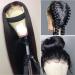 ALIMICE 13X4 HD Lace Front Straight Human Hair Wig for Black Women - 22 Inch Natural Color, Pre Plucked with Baby Hair, Brazilian Virgin Hair, 150% Density - Buy Online on GoSupps.com