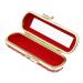 Buy Sharplace Ladies Lipstick Box with Mirror - Red Diamond Textured Design | International Shipping - Buy Online on GoSupps.com