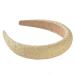 Lvyeer Straw Padded Headband - Boho Woven Hair Band for Women and Girls (Beige) - Buy Online on GoSupps.com