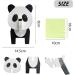 3D Panda-Shaped Wooden Glasses Holder - Creative Spectacle Stand & Desk Decoration - Buy Online on GoSupps.com