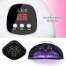 LKE LED UV Nail Lamp for Gel Nails - Professional Faster Nail Dryer with 3 Timers and Automatic Sensor - Buy Online on GoSupps.com