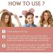 Soft Satin Heatless Hair Curlers Kit for Long & Medium Hair - 2 Pieces, Pink - Buy Online on GoSupps.com