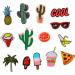 TEHAUX 28 Pcs Hat Accessories Diy Patch Cartoon Patch Embroidery Patches Coconut Tree Children's Clothing 14pcsx2pcs As Shownx2pcs - Buy Online on GoSupps.com