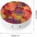 Buy Bagea-Ka Fall Harvest Contact Lens Case - Autumn Leaf Pattern Eye Care Kit with Mirror Tweezers & Solution Bottle for Travel & Home - Buy Online on GoSupps.com