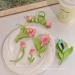 Tulip Flower Hair Claw Clip for Women and Girls - Metal Non-Slip Hair Clamp - Buy Online on GoSupps.com