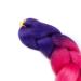 24 Inch Rainbow Braiding Hair - 3 Pcs Soft Jumbo Kanekalon - Dark Purple, Magenta, Pink - Buy Online on GoSupps.com