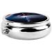 Fascinating 3 Compartment Round Pill Box - Portable Travel Pill Organizer for International Shipping - Buy Online on GoSupps.com