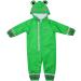 De feuilles Kids Button Rain Suit - Waterproof Hooded Green Frog Jumpsuit (4-6 Years) - Buy Online on GoSupps.com